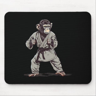 Karate Monkey Kickboxing Judo Jiu-jitsu Mma Martia Mouse Mat