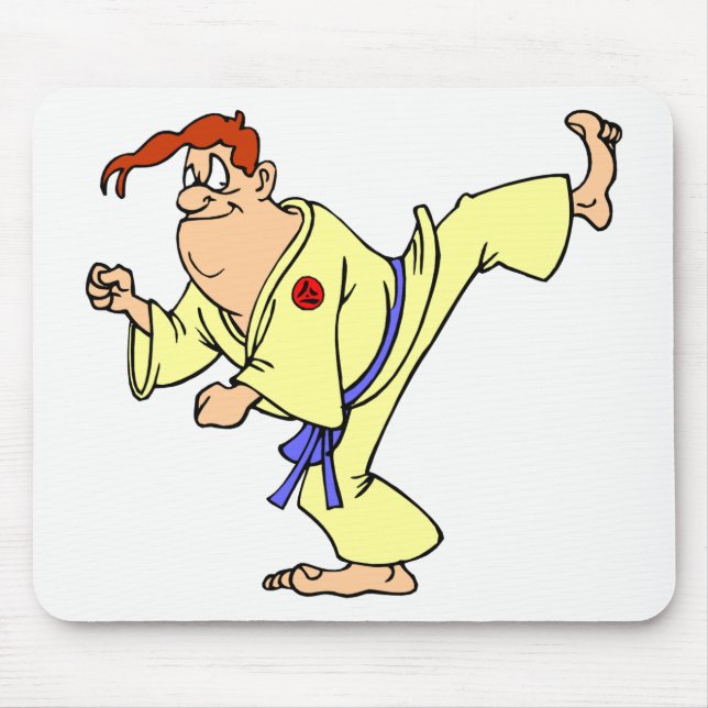Karate Mouse Mat (Front)