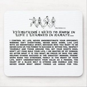 KARATE MOUSE MAT