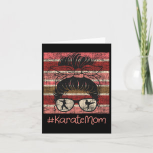 Karate Mum - Karateka Martial Arts Self Defence  Card