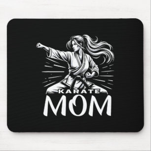 Karate Mum Martial Arts Mother Family Bonding  Mouse Mat