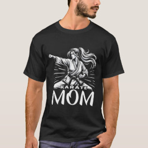 Karate Mum Martial Arts Mother Family Bonding T-Shirt