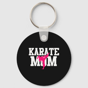 Karate Mum Mother's Day Martial Arts Kickboxing Ta Key Ring