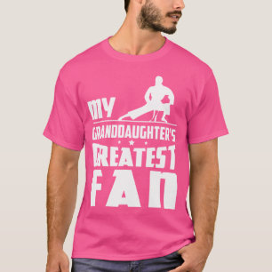 Karate My Granddaughter'S Greatest Fan Teakwondo F T-Shirt