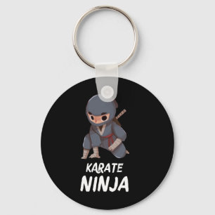 Karate Ninja Boy Funny Martial Arts Sports  Key Ring