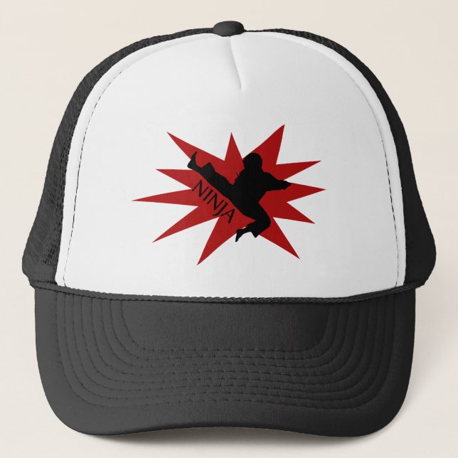 Karate Ninja Trucker Hat (Front)