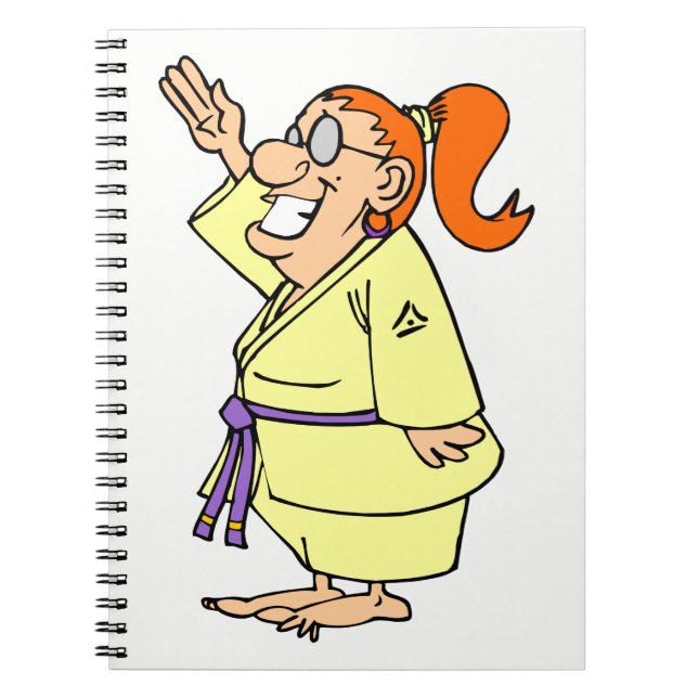 Karate Notebook (Front)