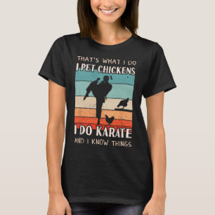 Karate Outfit - Chicken Breeder Design Women Karat T-Shirt