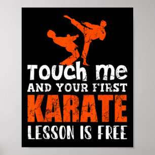 Karate Outfit Karate Karate For Kids Karate Rankbe Poster