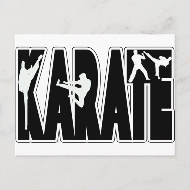 KARATE POSTCARD (Front)