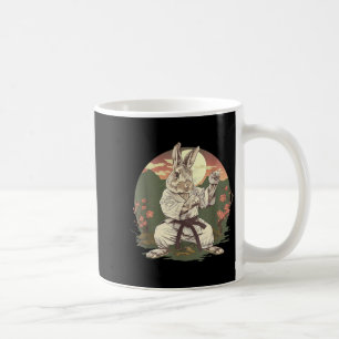 Karate Rabbit Jiu-Jitsu MMA Taekwondo Martail Arts Coffee Mug