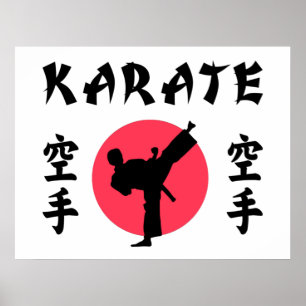 Karate Rising Sun  Poster