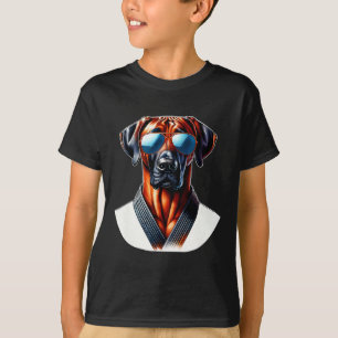 Karate Rodesian Ridgeck Cool Vibes T-Shirt