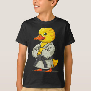 Karate Rubber Duck Animal MMA Taekwondo Jiu-Jitsu T-Shirt