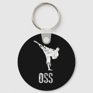 Karate Shirt1 Key Ring