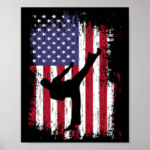 Karate Shirt - Funny Taekwondo  Poster