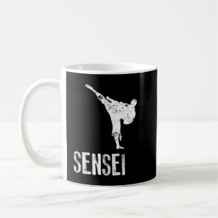 Karate Shirt, Sensei Cool Martial Arts Gift  Coffee Mug