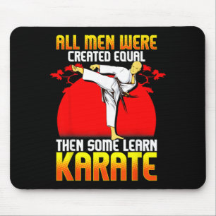 Karate Shirts For Men Karate Funny Gift Mouse Mat