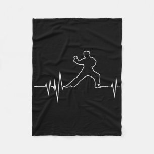 Karate Shirts Sports Tees Martial Arts Men Women K Fleece Blanket