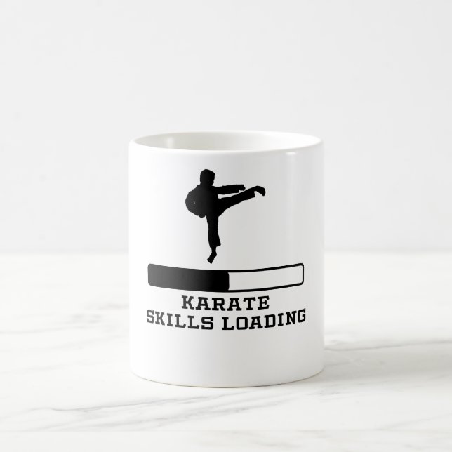 Karate Skills Loading Coffee Mug (Center)