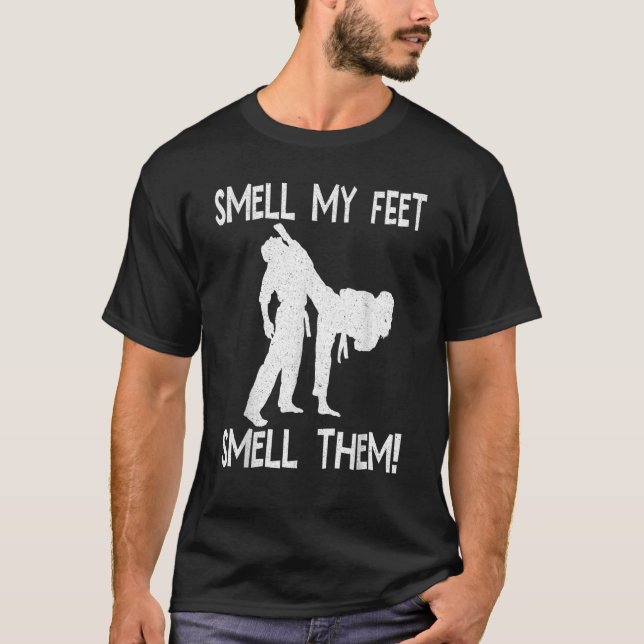 Karate Smell My Feet Smell Them For Men Women Kara T-Shirt (Front)