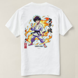 Karate Spirit Anime Warrior Light T-Shirt