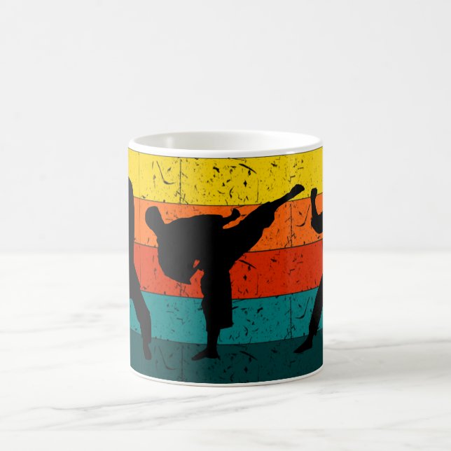 Karate Sports Action – Martial Arts  Coffee Mug (Center)
