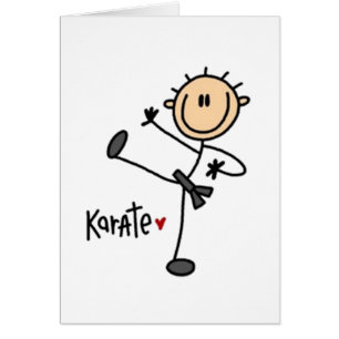 Karate Stick Figure