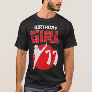 Karate Taekwondo 11 Years Old Birthday Martial Art T-Shirt