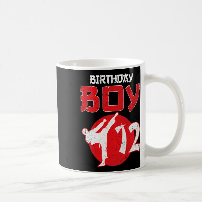 Karate Taekwondo 12 Years Old Birthday Martial Art Coffee Mug (Right)