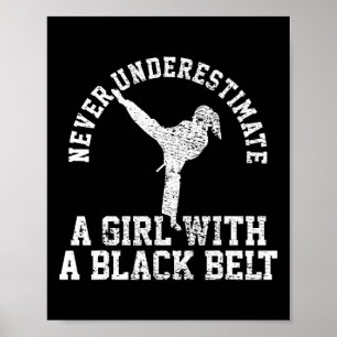 Karate Taekwondo Blackbelt Poster