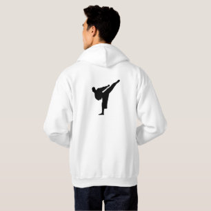 Karate / Taekwondo Kick Hooded Sweatshirt
