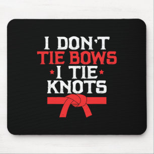 Karate Teacher Karateka Student Martial Arts Belt Mouse Mat
