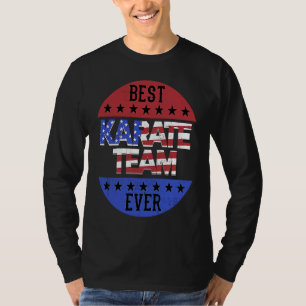 Karate Team Independence Day Patriotic Karateka US T-Shirt