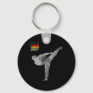Karate Team Martial Arts Mma Kick Germany German V Key Ring