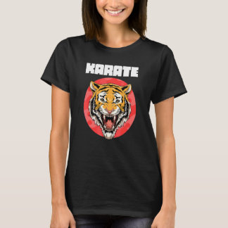 Karate Tiger Head T-Shirt