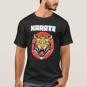 Karate Tiger Head T-Shirt