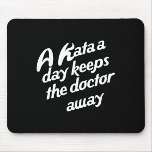 Karate . Traditional Shotokan Karate Dojo Mouse Mat