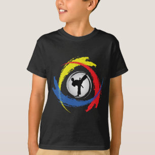 Karate Tricolor Emblem T-Shirt