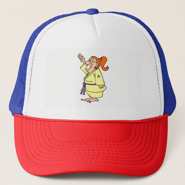 Karate Trucker Hat (Front)
