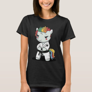 Karate Unicorn in Keikogi  Japanese Karateka T-Shirt