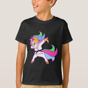 Karate Unicorn Karatecorn Girls T-Shirt