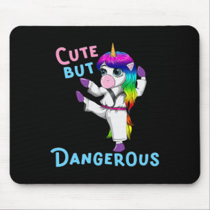 Karate Unicorn Kickboxing Martial Arts Jiu Jitsu F Mouse Mat