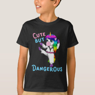 Karate Unicorn Kickboxing Martial Arts Jiu Jitsu F T-Shirt