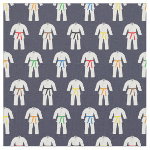 Karate Uniform Martial Arts Pattern Fabric