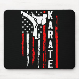 Karate USA American Flag Mouse Mat