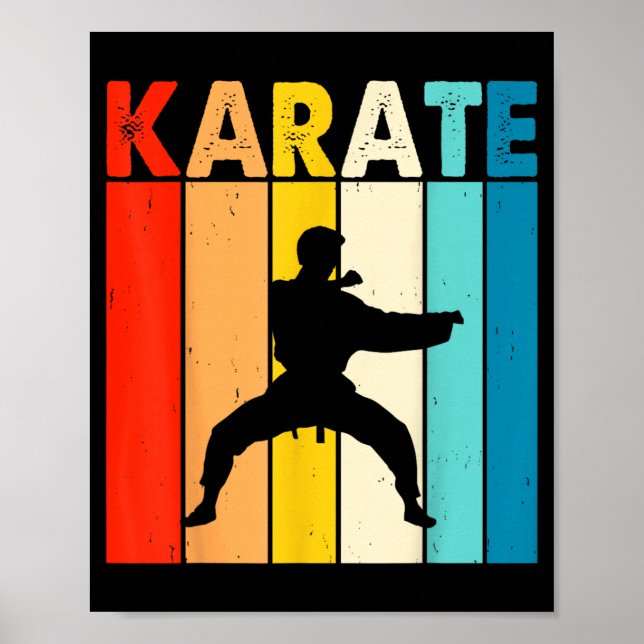 Karate Vintage Poster (Front)