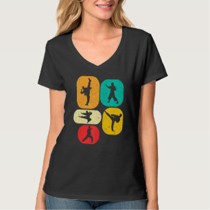 Karate Vintage Retro Martial Arts Coach Fighter 1 T-Shirt