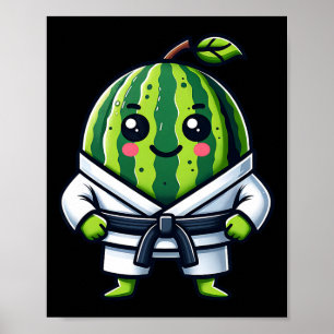 Karate Watermelon Champion  Poster