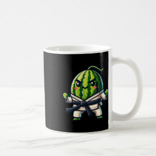 Karate Watermelon Master Cute Fighter Coffee Mug
